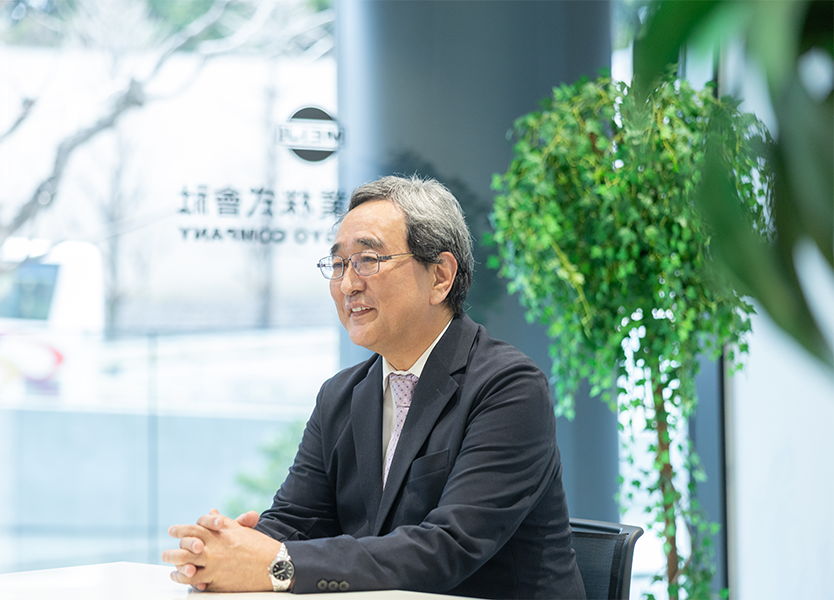 明治産業株式会社 執行役員 矢吹俊一氏