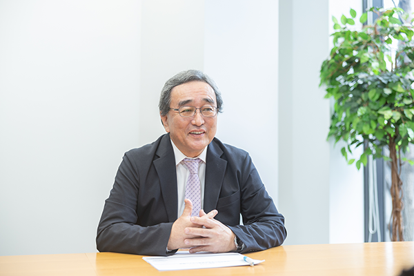 明治産業株式会社 執行役員 矢吹俊一氏